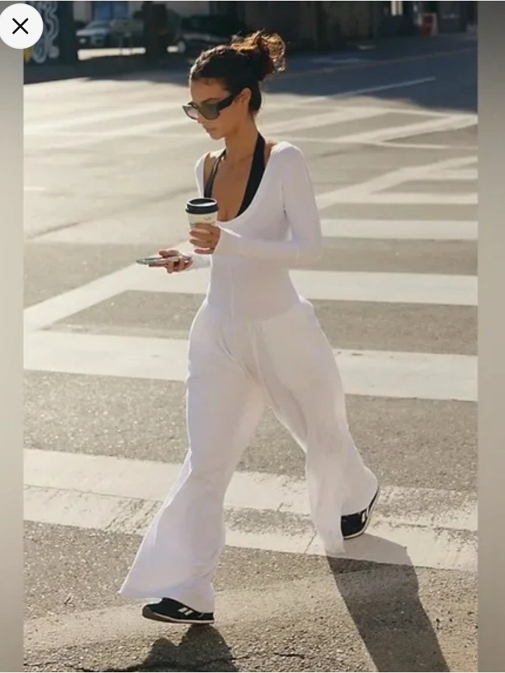Free people Hot Shot Wide-Leg jumpsuit - Picture 3 of 4